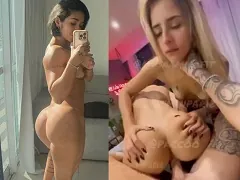 Tiktoker fitnes chama amiga pra darem o cuzinho pro seu namorado