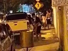 Carnaval 2022 com novinha fodendo na rua em Guriri - Espírito Santo