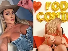 Atrizes famosas usando cintaralha pra deixar o sexo lésbico ainda mais hot