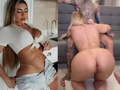 Loiraça bailarina do Caldeirão do Mion caiu na net transando com o namorado