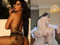 Funkeira famosa do Rancho do Maia fodendo na onda até tomar leite do marido