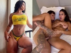 Polemico flagra com Reporter peituda do Jornal Nacional transando com seu namorado