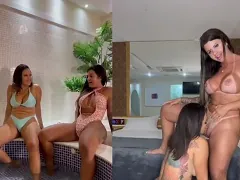 Famosinhas do tiktok beberam demais e ficaram peladas