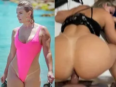 Júlia Von Muhlen dando de quatro com direito a puxão de cabelo