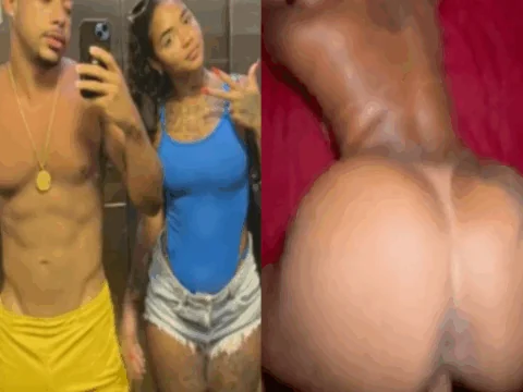 Novinha de 18 anos levando gozada no cuzinho