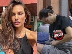 A fazenda 13: Dayane Mello pagando peitinho pela segunda vez