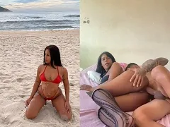 Mayzitta dando a buceta de ladinho com força