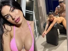 Clara Dal'col fodendo com negão na cadeira erótica de quatro e cavalgando