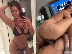 Miss Raquel rabuda safada cavalgou e levou gozada na boca