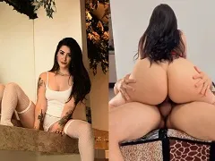 Alexia Loren dando a xota com cavalgada delicia