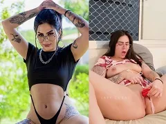 Novinha Lary Cubas pelada masturbando a bucetinha com brinquedo novo