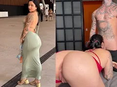 MC de trapp faz live fodendo sua fã mais rabuda que é comprometida